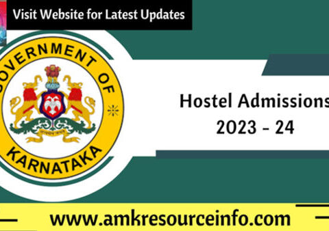 Post Matric Hostel Admissions 2023 - 24