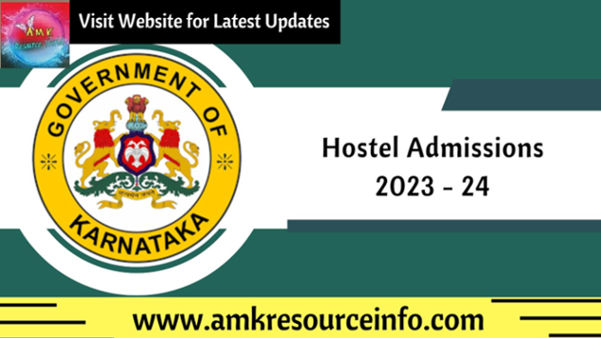 Post Matric Hostel Admissions 2023 - 24