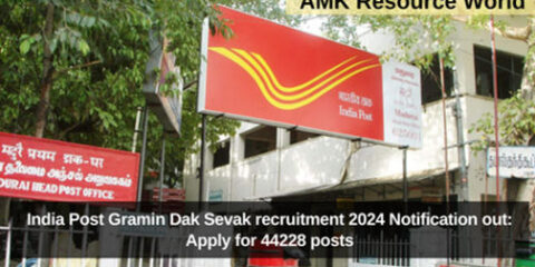 India Post Gramin Dak Sevak recruitment 2024 Notification out: Apply for 44228 posts