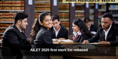 AILET 2025 first merit list released