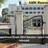 KPSC Department Exam 2024 Session I