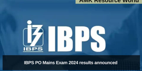 IBPS PO Mains Exam 2024 results announced