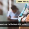 Karnataka Class 4 and 5 all Subjects 5E'S Lesson Plans released