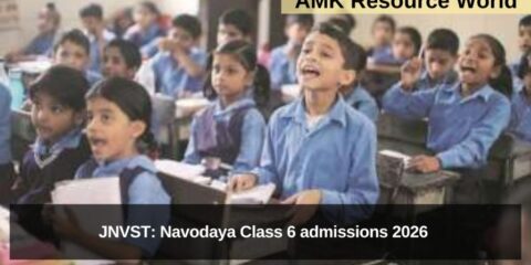 JNVST: Navodaya Class 6 admissions 2026 Applications Open