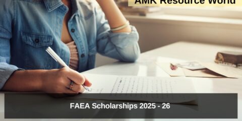 FAEA Scholarships 2025 - 26 Applications Open
