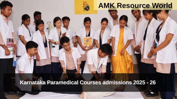 Karnataka Paramedical Courses admissions 2025 - 26 Applications Open