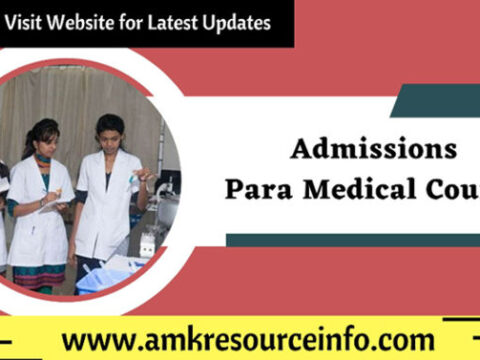 Para Medical Course admissions 2023 - 24