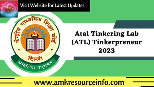 Atal Tinkering Lab (ATL) Tinkerpreneur 2023