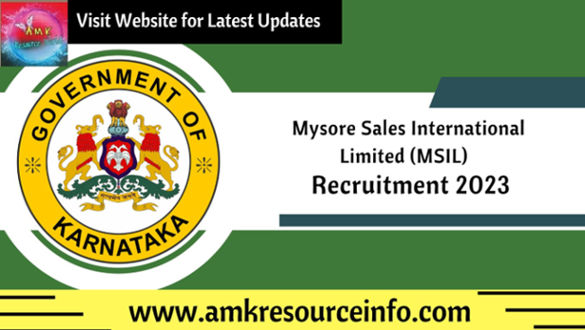 Mysore Sales International Limited (MSIL)