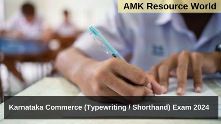 Karnataka Commerce (Typewriting / Shorthand) Exam 2024