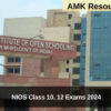 NIOS Class 10, 12 Exams 2024