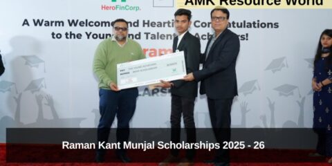 Raman Kant Munjal Scholarships 2025 - 26 Applications Open