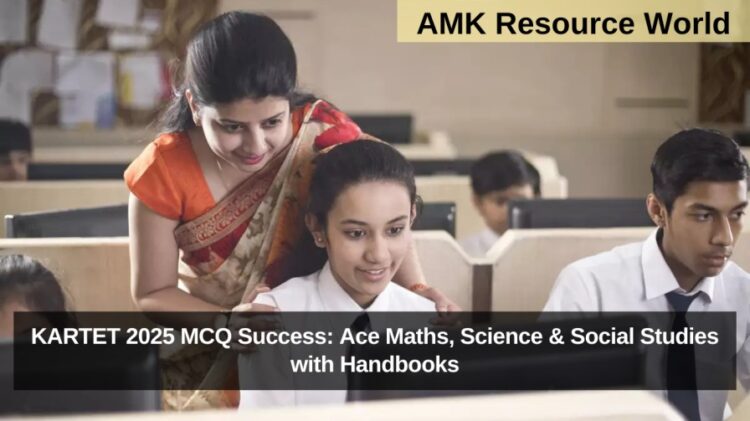 KARTET 2025 MCQ Success: Ace Maths, Science & Social Studies with Handbooks