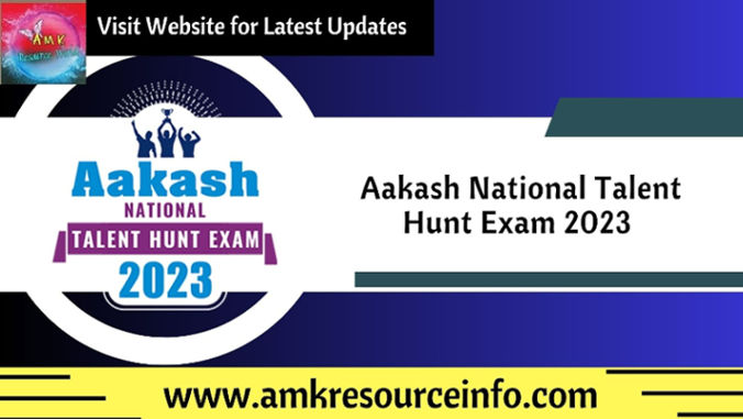Aakash National Talent Hunt Exam 2023