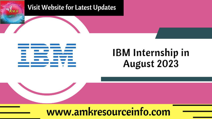 IBM Internship in August 2023