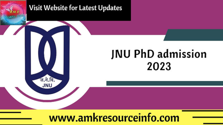 JNU PhD admission 2023