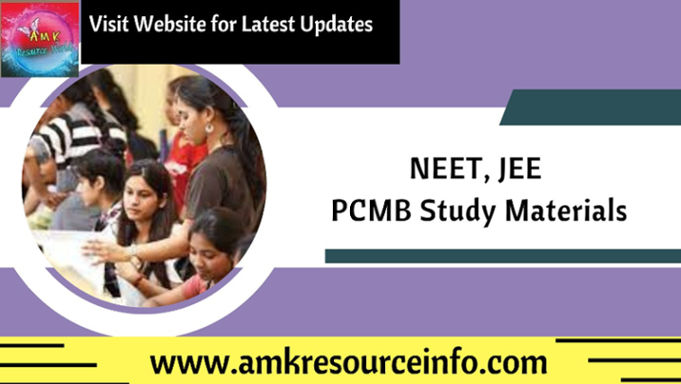 NEET, JEE all Subjects Study Materials