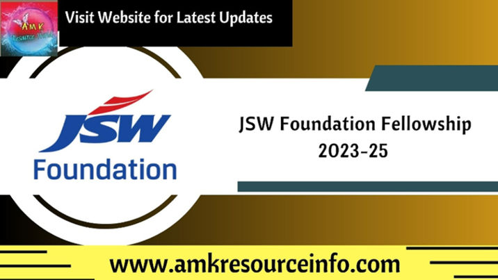 JSW Foundation Fellowship 2023-25