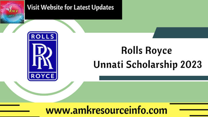 Rolls Royce Unnati Scholarship 2023
