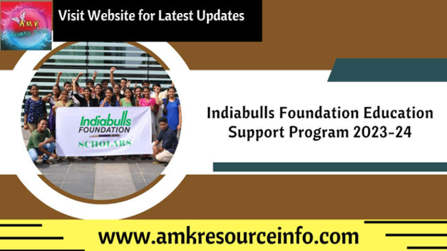Indiabulls Foundation Education Support Program 2023-24