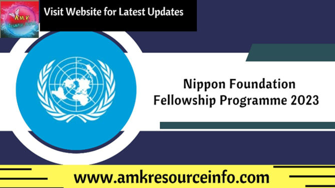 Nippon Foundation Fellowship Programme 2023