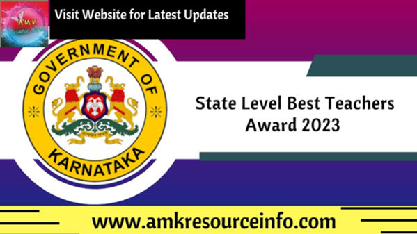 State Level Best Teachers Award 2023
