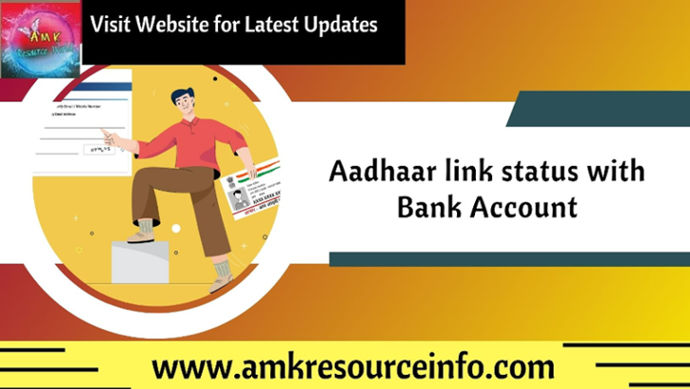 Aadhaar link status with Bank Account