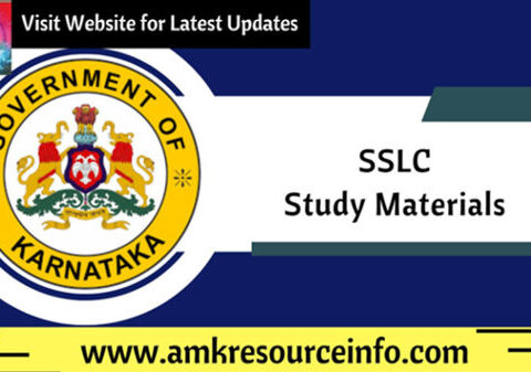 SSLC Exams 2023 - 24 all Subjects Study Resources