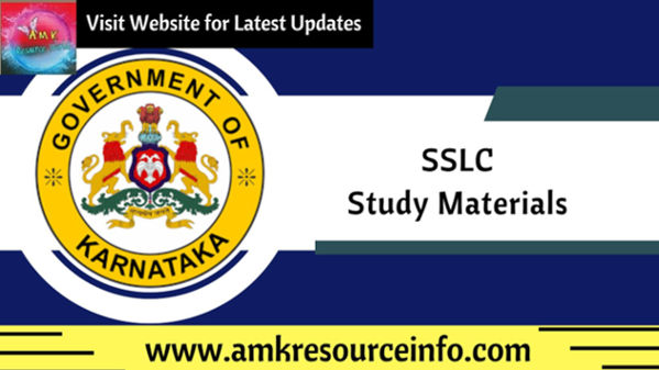 SSLC Exams 2023 - 24 all Subjects Study Resources