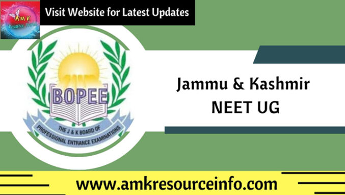 Jammu and Kashmir Board of Professional Entrance Examinations (JKBOPEE)