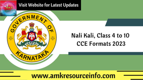 CCE Based Formats 2023 - 24