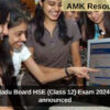 Tamil Nadu Board HSE (Class 12) Exam 2024 results announced, Check your Marks