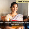 Karnataka State Level Best Teachers Award 2024 Registrations Now Open