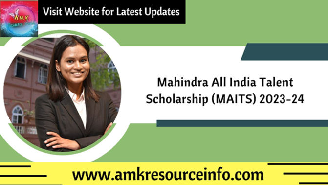 Mahindra All India Talent Scholarship (MAITS) 2023-24