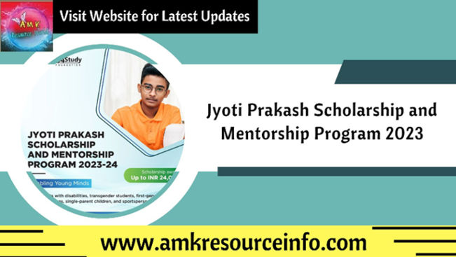 Jyoti Prakash Scholarship and Mentorship Program 2023