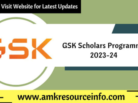 GSK Scholars Programme 2023-24
