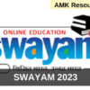 Study Webs of Active Learning for Young Aspiring Minds (SWAYAM)