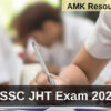 SSC JHT Exam 2023 Paper 1