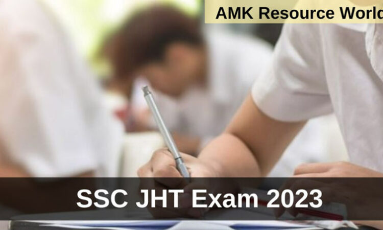 SSC JHT Exam 2023 Paper 1