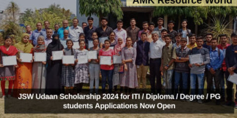 JSW Udaan Scholarship 2024 for ITI / Diploma / Degree / PG students Applications Now Open