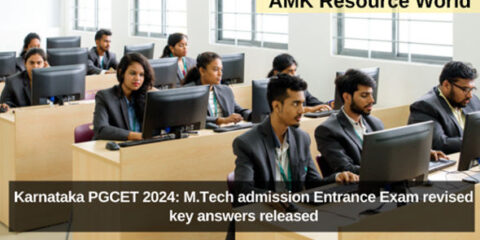 Karnataka PGCET 2024: M.Tech admission Entrance Exam revised key answers released