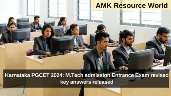 Karnataka PGCET 2024: M.Tech admission Entrance Exam revised key answers released