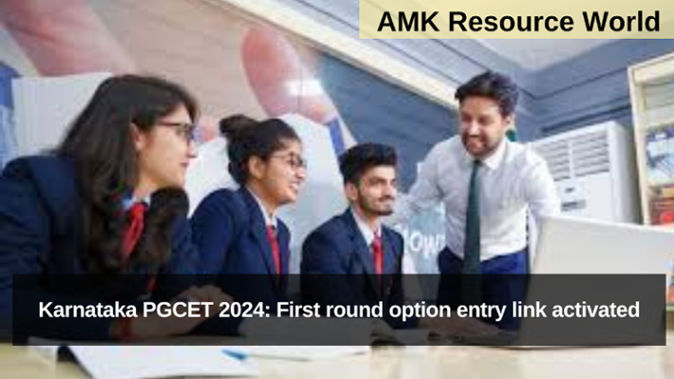 Karnataka PGCET 2024: First round option entry link activated