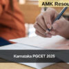 Karnataka PGCET 2025