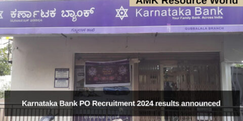 Karnataka Bank PO Recruitment 2024