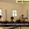 BCWD, Karnataka : Pre & Post Matric Hostel admissions 2025 - 26 Applications Open