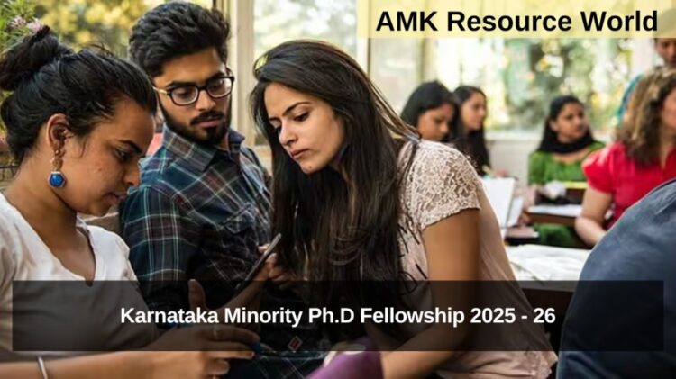 Karnataka Minority Ph.D Fellowship 2025 - 26 Applications Open