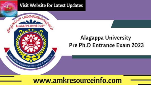 Alagappa University Recruitment 2023 : Walk-in Interview for 15 Project  Fellow Posts - tngovjobs.in