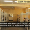 BCWD, Karnataka : Post Matric (PU & Degree Level) Hostel admissions 2024 - 25 Applications Now Open