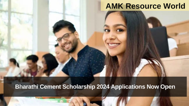 Bharathi Cement Scholarship 2024 Applications Now Open